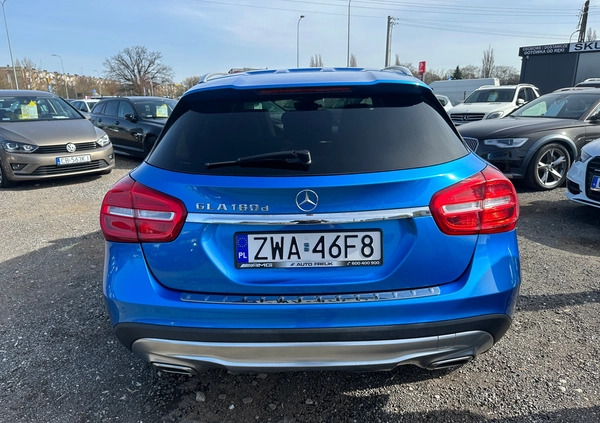 Mercedes-Benz GLA cena 69900 przebieg: 80000, rok produkcji 2015 z Bydgoszcz małe 154